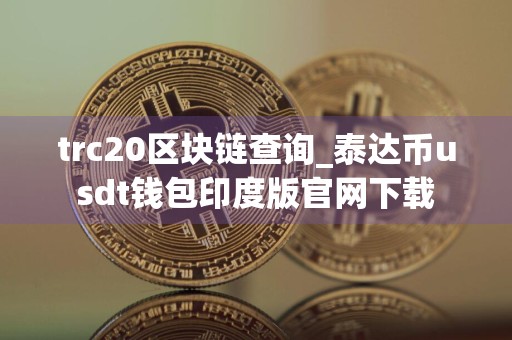 trc20区块链查询_泰达币usdt钱包印度版官网下载